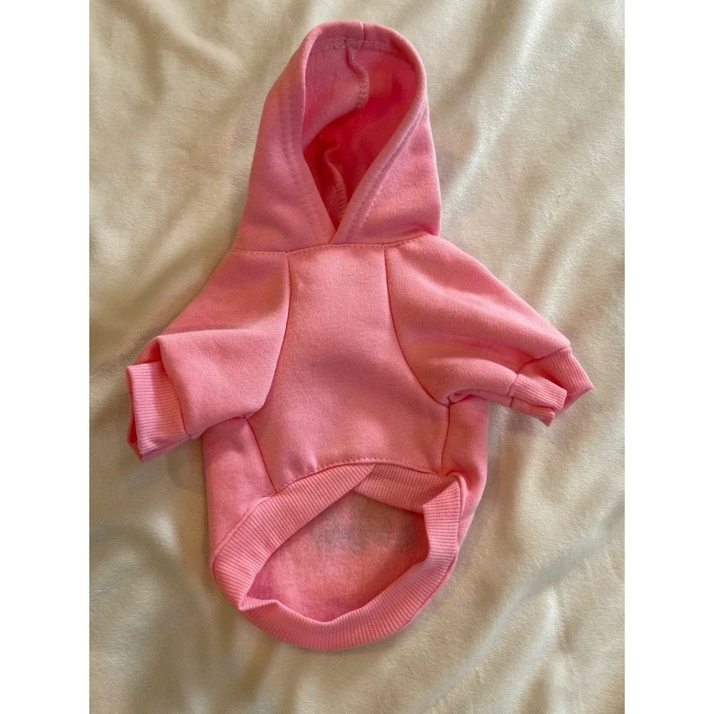 DroolingDog Pink Its All About Me Pet Hoodie Sweatshirt XS Small Dog Cat